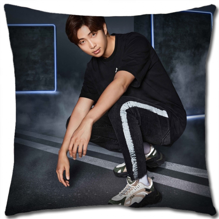 BTS Star group square full-color pillow cushion 45X45CM NO FILLING BS1231