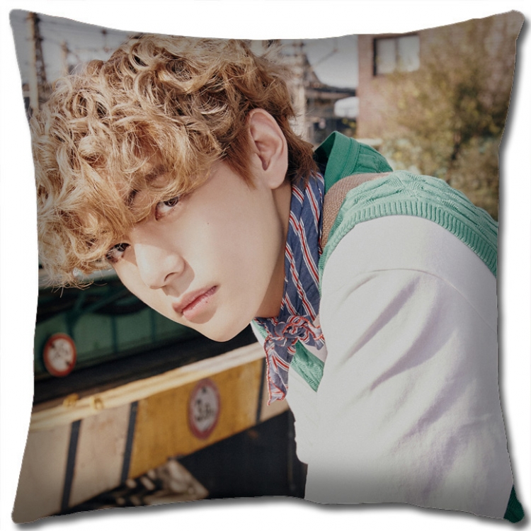 BTS Star group square full-color pillow cushion 45X45CM NO FILLING BS1123