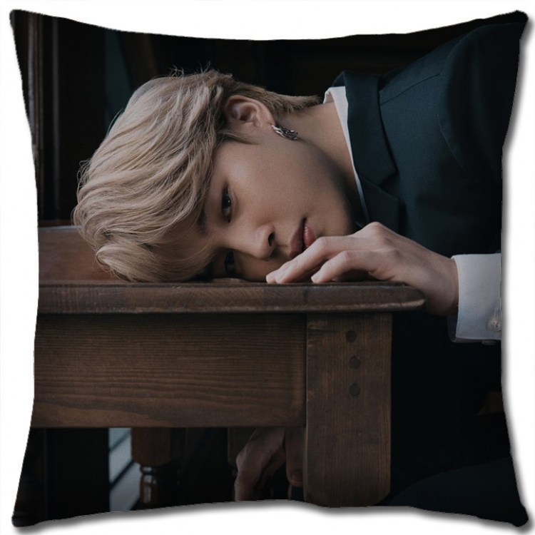 BTS Star group square full-color pillow cushion 45X45CM NO FILLING BS1133