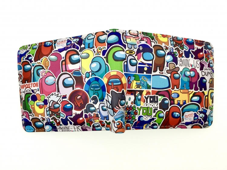 Among Us two fold  Short wallet 11X9.5CM 60G  2692