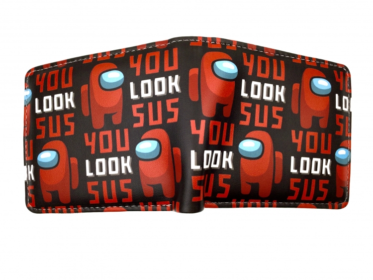 Among Us two fold  Short wallet 11X9.5CM 60G 2682