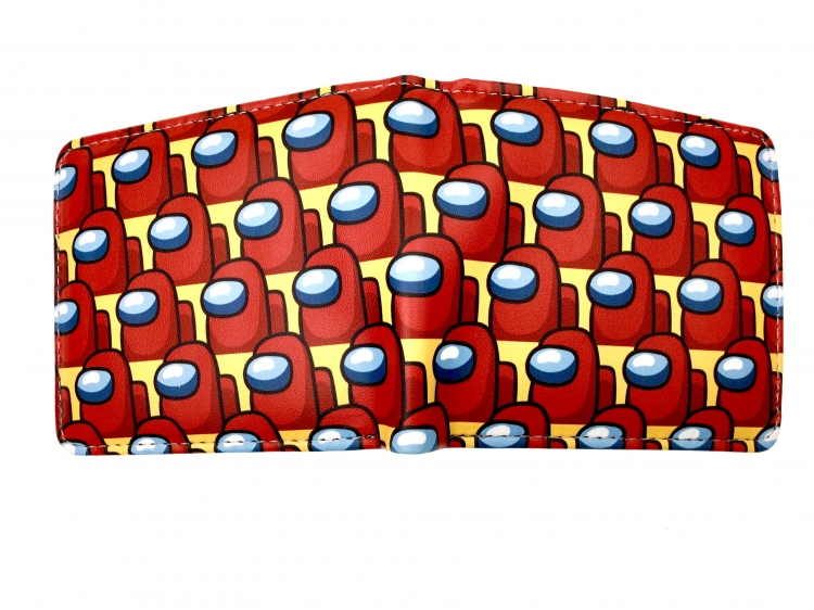 Among Us two fold  Short wallet 11X9.5CM 60G  2678