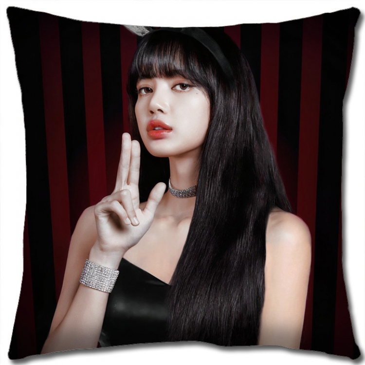 BLACKPINK square full-color pillow cushion 45X45CM NO FILLING BP367