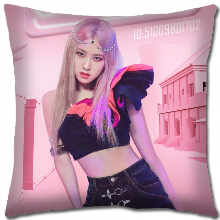 BLACKPINK square full-color pillow cushion 45X45CM NO FILLING BP316