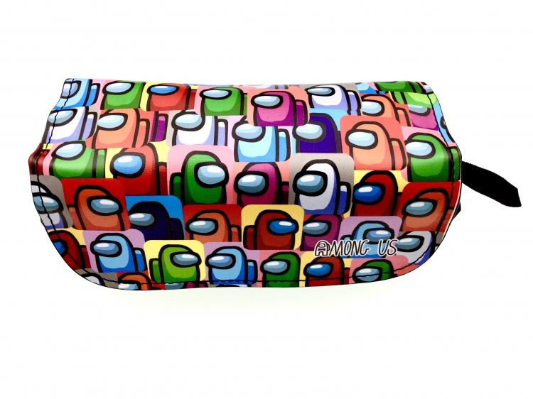 Among Us Double zipper PU pencil Bag 20X10X7.5M 140G 2660