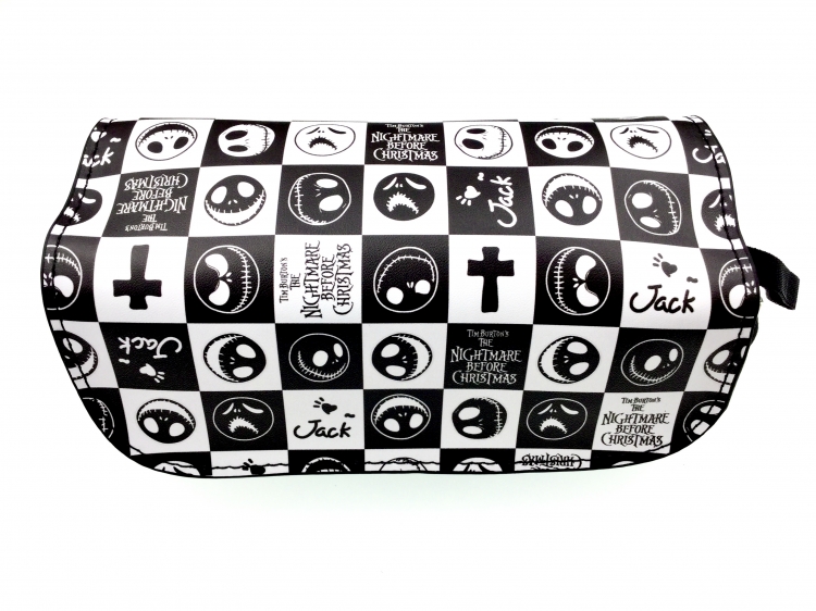 JACK Double zipper PU pencil Bag 20X10X7.5M 140G 2667