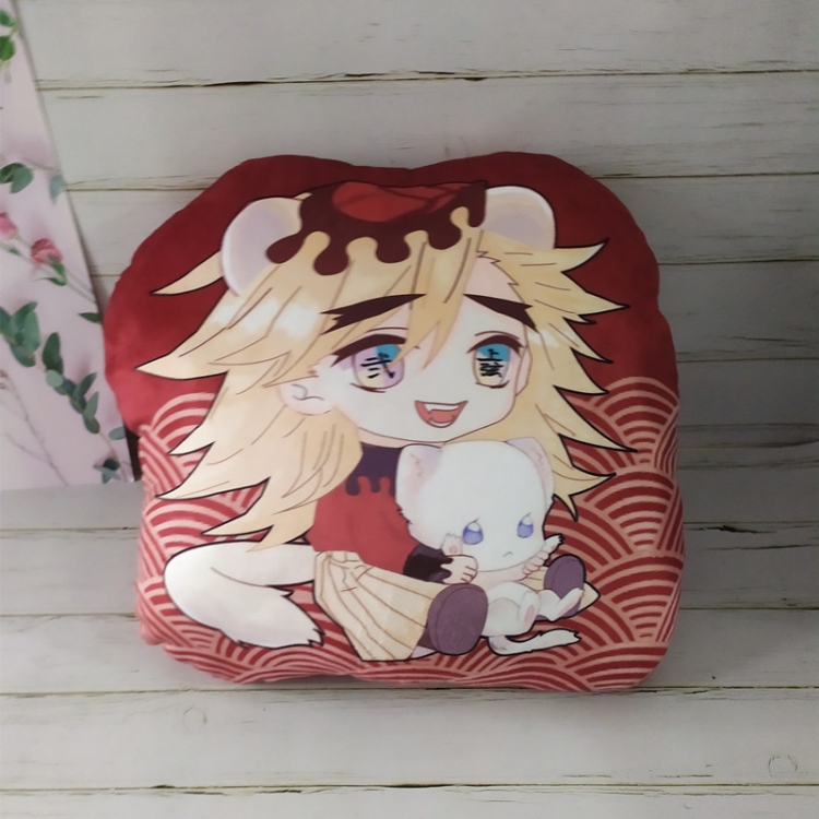 Demon Slayer Kimets Douma Anime Color bottom pillow plush cushion