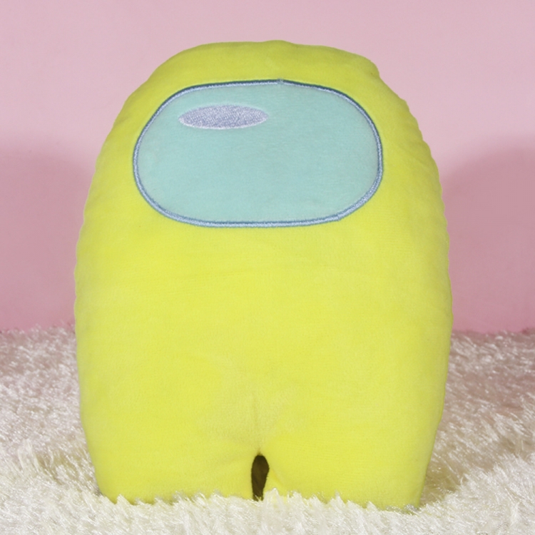 Among us Lemon yellow Game Plush pendant toy keychain price for 5 pcs 7X11CM