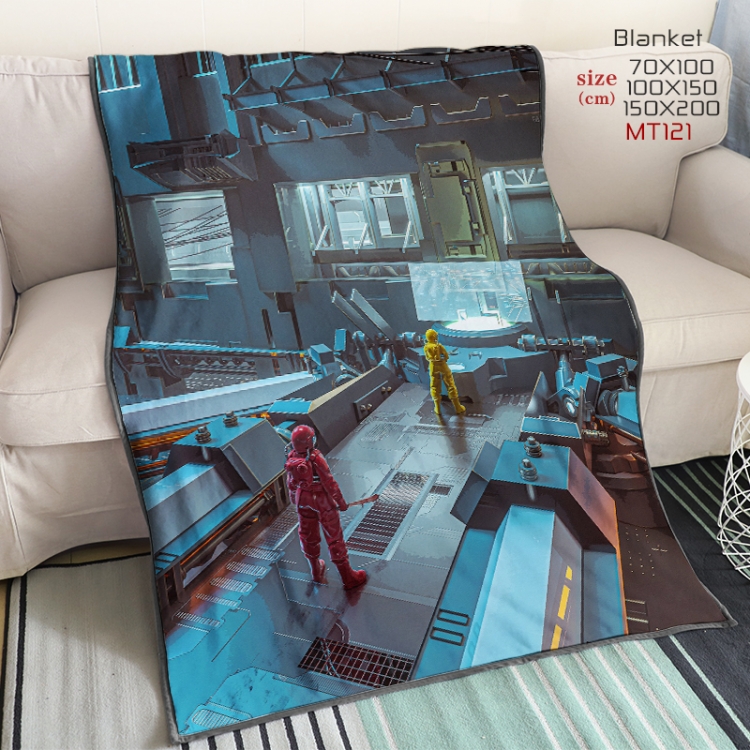 Among US  Anime double-sided printing super large lambskin blanket150X200CM Style 1