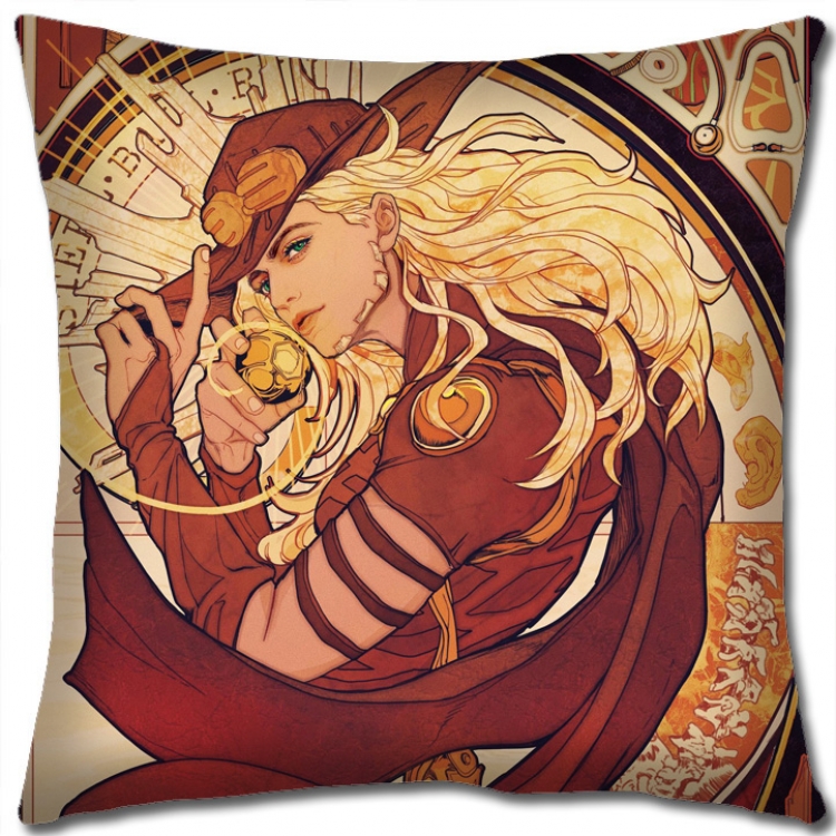 JoJos Bizarre Adventure Anime square full-color pillow cushion 45X45CM NO FILLING J1137