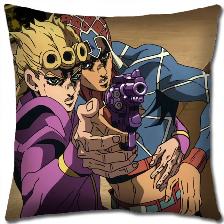 JoJos Bizarre Adventure Anime square full-color pillow cushion 45X45CM NO FILLING J1142