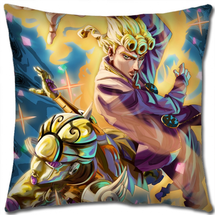 JoJos Bizarre Adventure Anime square full-color pillow cushion 45X45CM NO FILLING J188