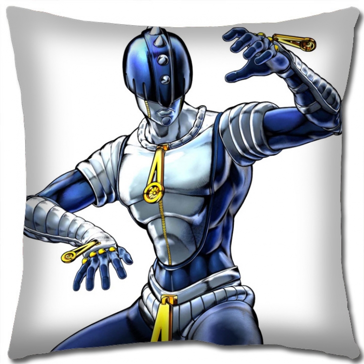 JoJos Bizarre Adventure Anime square full-color pillow cushion 45X45CM NO FILLING J1119
