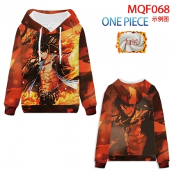 One Piece Fuhe velvet padded h...