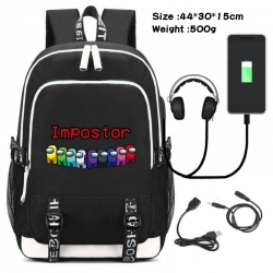 Among Us Game Canvas Backpack ...