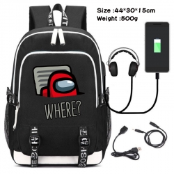 Among Us Game Canvas Backpack ...
