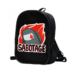 AmongUS Anime backpack student...