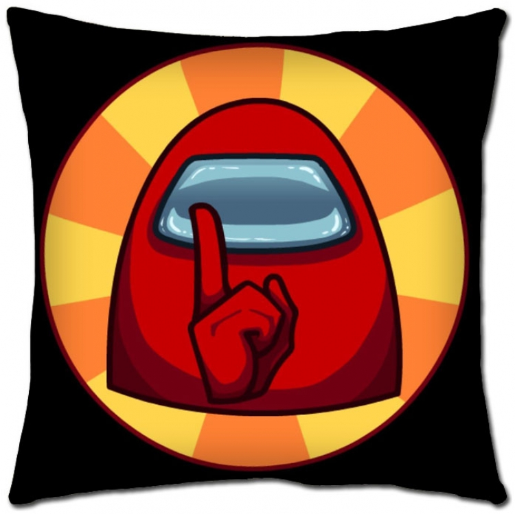 Among Us Anime square full-color pillow cushion 45X45CM NO FILLING A2-39
