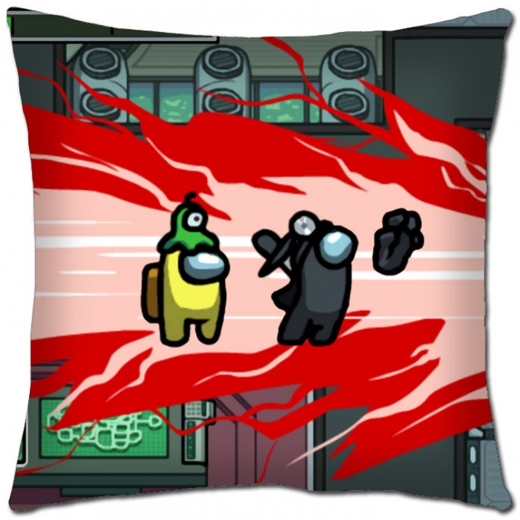 Among Us Anime square full-color pillow cushion 45X45CM NO FILLING A2-36
