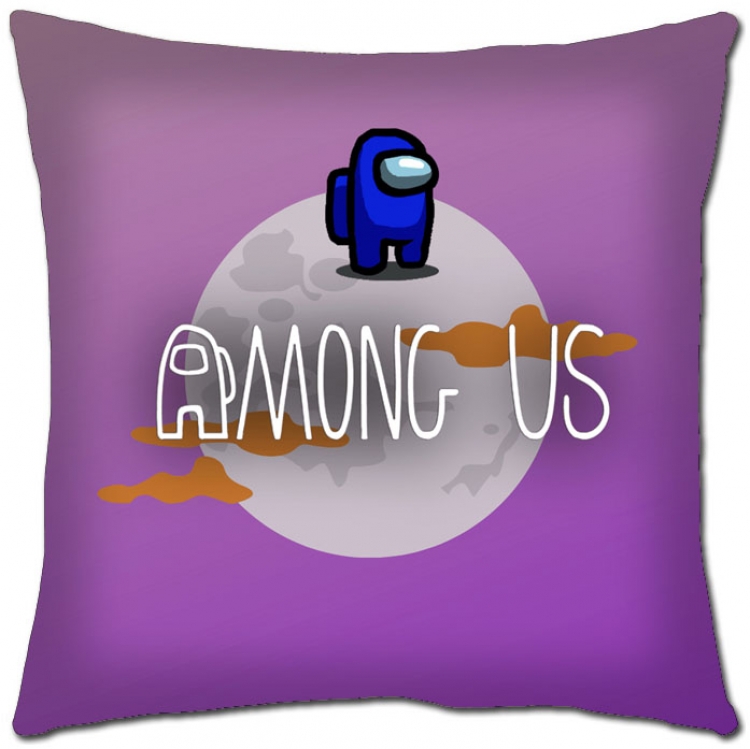 Among Us Anime square full-color pillow cushion 45X45CM NO FILLING A2-11
