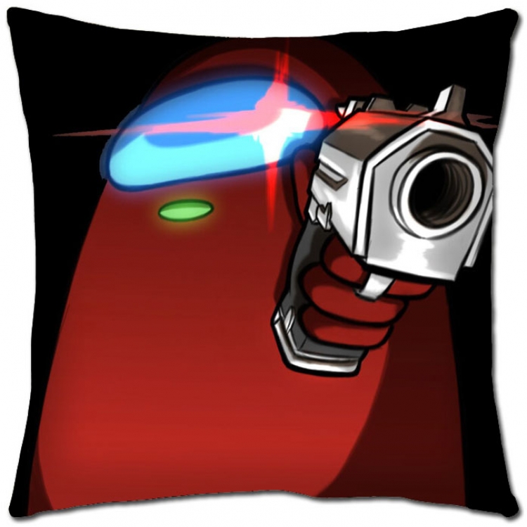 Among Us Anime square full-color pillow cushion 45X45CM NO FILLING A2-45