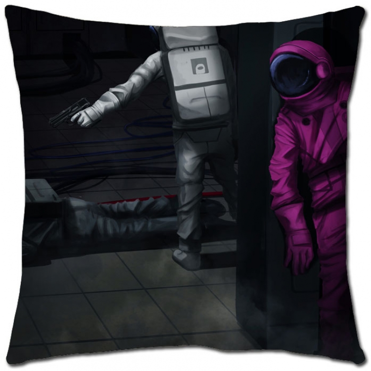 Among Us Anime square full-color pillow cushion 45X45CM NO FILLING A2-3
