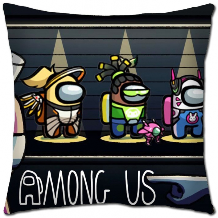 Among Us Anime square full-color pillow cushion 45X45CM NO FILLING A2-28