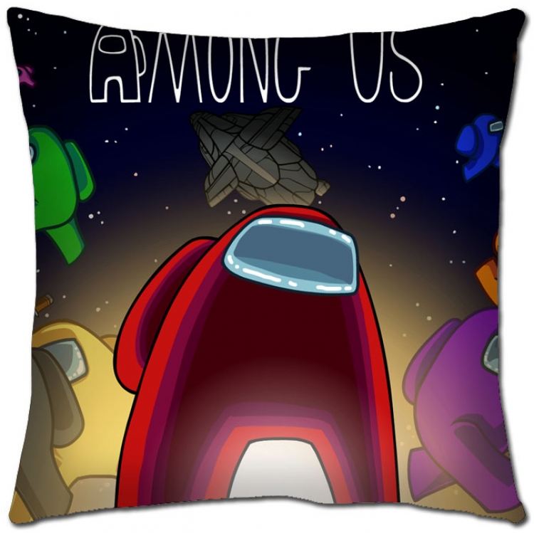 Among Us Anime square full-color pillow cushion 45X45CM NO FILLING A2-6