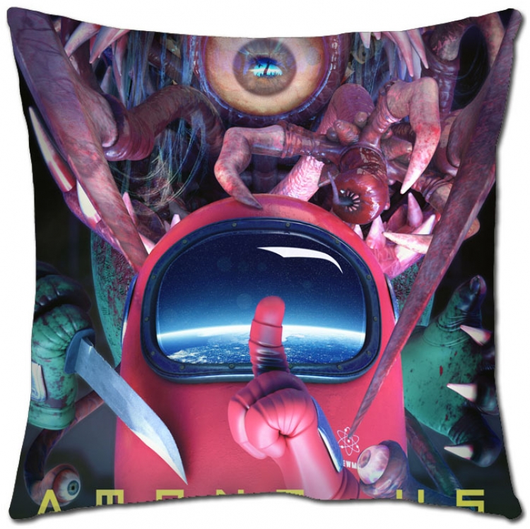 Among Us Anime square full-color pillow cushion 45X45CM NO FILLING A2-59