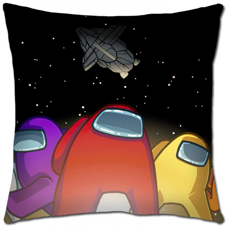 Among Us Anime square full-color pillow cushion 45X45CM NO FILLING A2-14