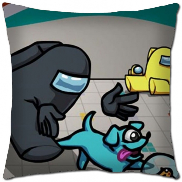 Among Us Anime square full-color pillow cushion 45X45CM NO FILLING A2-31