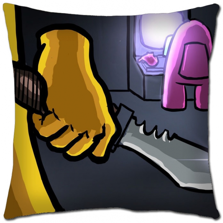 Among Us Anime square full-color pillow cushion 45X45CM NO FILLING A2-23