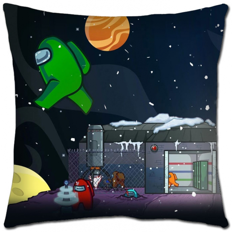 Among Us Anime square full-color pillow cushion 45X45CM NO FILLING A2-40
