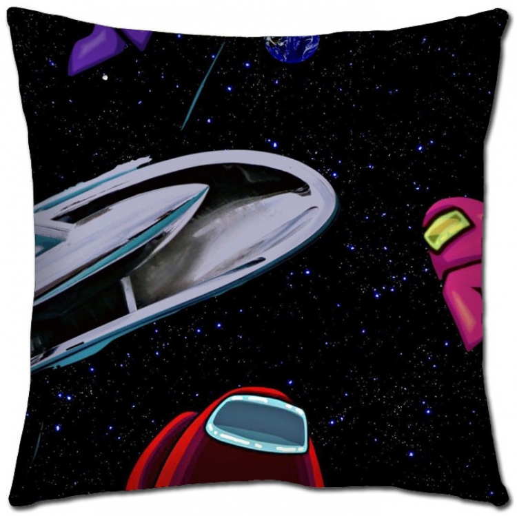 Among Us Anime square full-color pillow cushion 45X45CM NO FILLING A2-34
