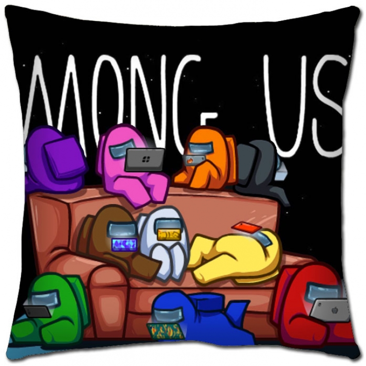 Among Us Anime square full-color pillow cushion 45X45CM NO FILLING A2-22