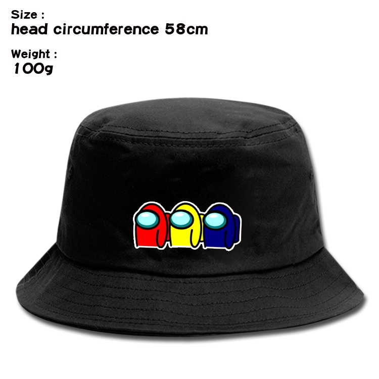 Among Us Anime silkscreen canvas fisherman hat Style 17