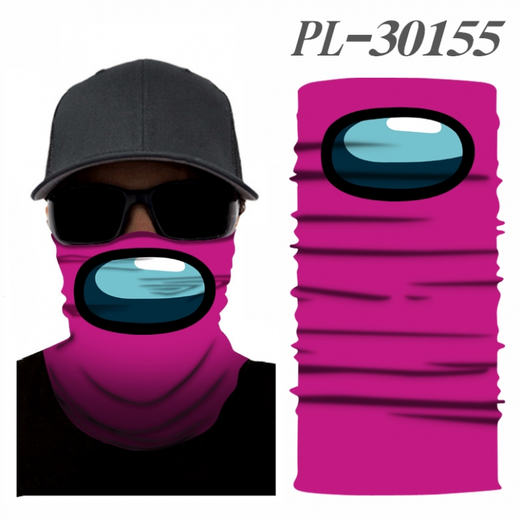 Among Us Color printing magic turban scarf- price for 5 pcs  PL30155