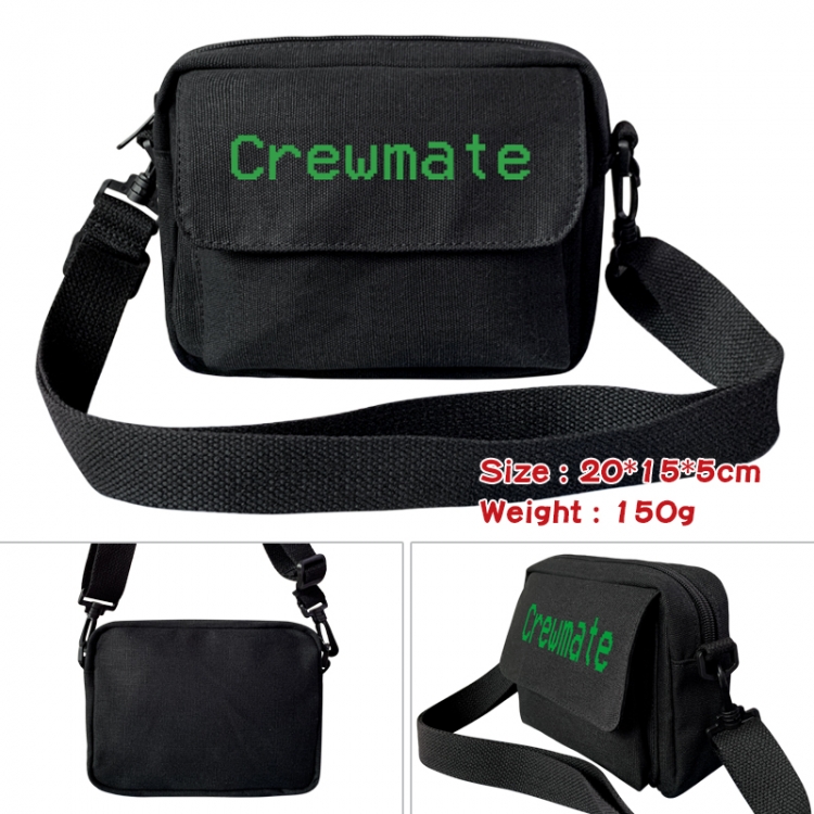 Among Us-12C Anime Peripheral Canvas Portable Small Shoulder Bag