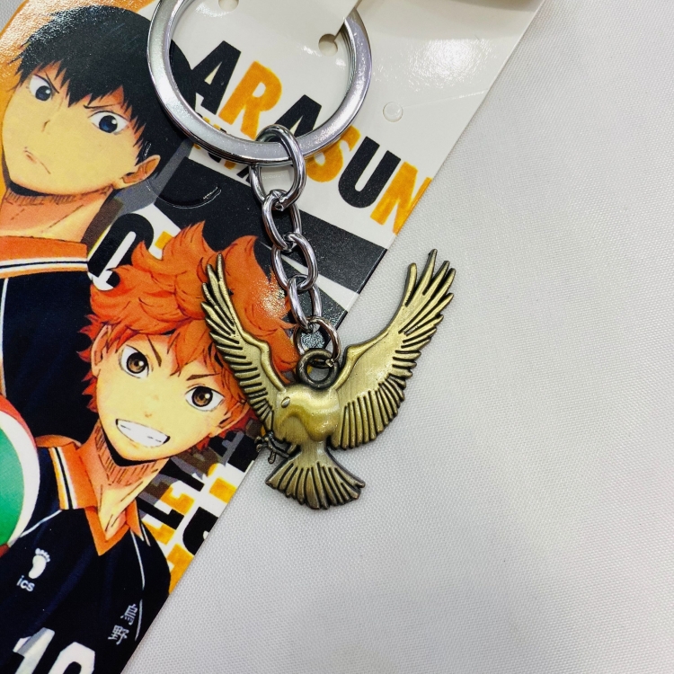 Haikyuu!! Cartoon Anime Stainless steel military key chain pendant 4554 price for 5 pcs