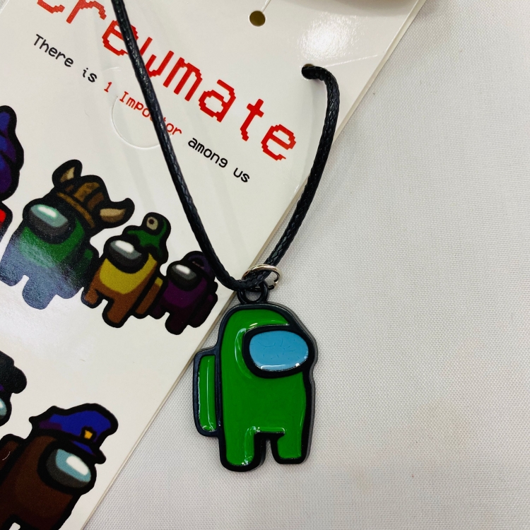 Among US  Anime surrounding necklace pendant price for 5 pcs