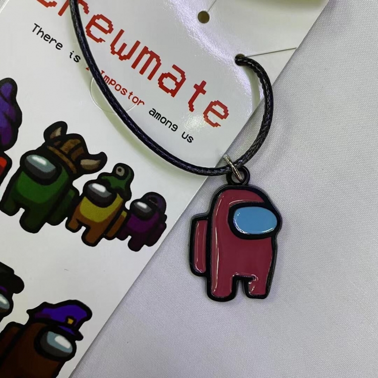 Among US  Anime surrounding necklace pendant price for 5 pcs