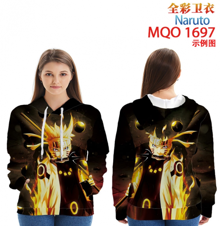 Naruto Full Color Patch pocket Sweatshirt Hoodie EUR SIZE 9 sizes from XXS to XXXXL MQO1697