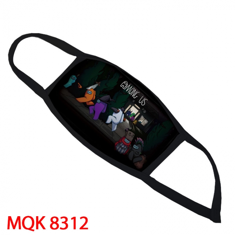 Among Us Color printing Space cotton Masks price for 5 pcs MQK8312