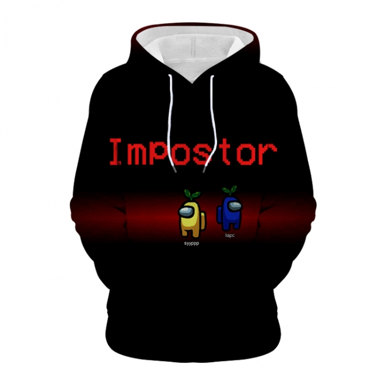 Among Us Game 3D digital printing casual fashion hooded sweater