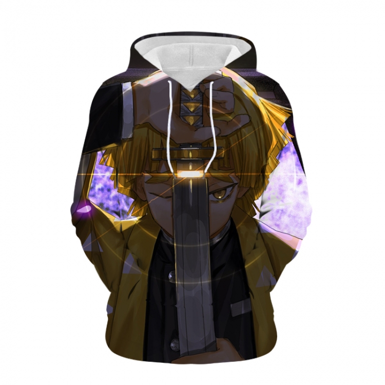 Demon Slayer Kimets Anime 3D digital printing casual fashion hooded sweater
