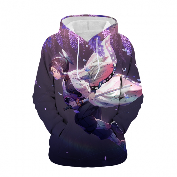 Demon Slayer Kimets Anime 3D digital printing casual fashion hooded sweater