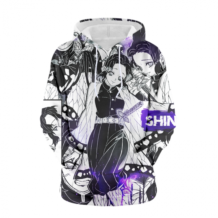 Demon Slayer Kimets Anime 3D digital printing casual fashion hooded sweater