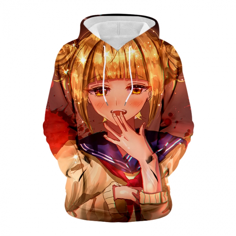 My Hero Academia Anime 3D digital printing casual fashion hooded sweater