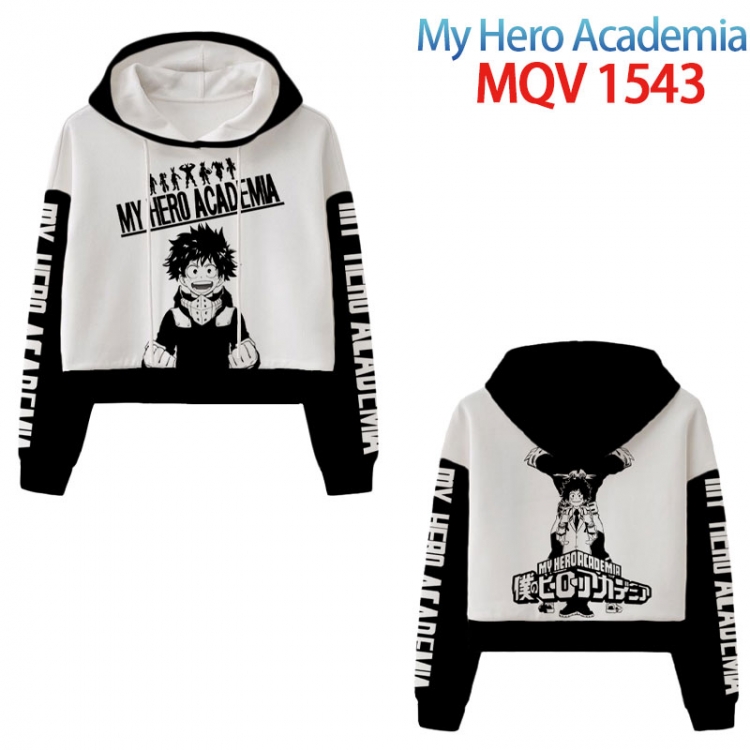 My Hero Academia Anime printed women's short sweater XS-4XL 8 sizes MQV 1543