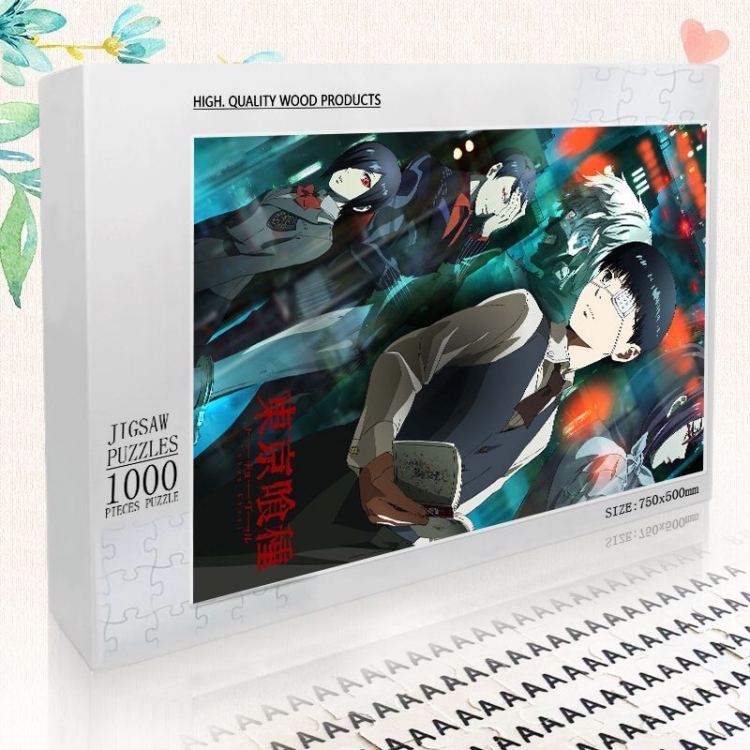 Tokyo Ghoul Cartoon Adult Decompression Puzzle 1000 Pieces 5701